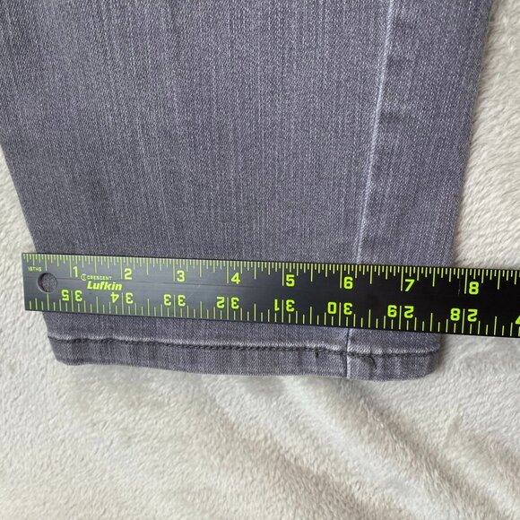 Gloria Vanderbilt Womens Jeans Size 12 Missy Amanda Classic Straight Retro Gray - Picture 4 of 14